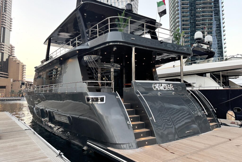 Conwy Yacht Introduces Omega 100ft – The UAE’s First Ever Custom Built Yacht